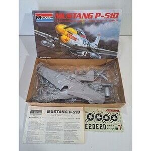 NOB Monogram 5207 1:48 Scale Mustang P-51D Airplane Model Kit